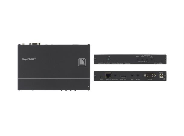 Kramer Scaler - HDbaseT > HDMI Max 70 meter - Lyd ut 